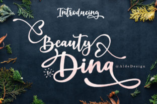 Beauty Dina: A Premium Script Font for Web Design