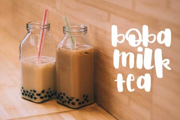 Boba: A Friendly Script Font for Your Brand