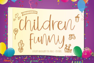 Children Funny: A Playful Handwritten Font for Campaigns