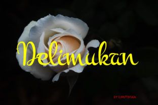 Delimukan: A Handwritten Font for Makers