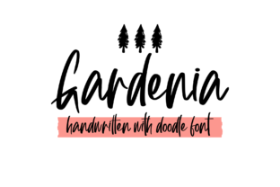 Gardenia: A Charming Script Font for Editorial Design