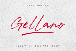 Gellano: A Premium Script Font for Brand Identity