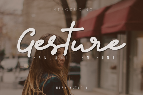 Gesture: A Sweet and Simple Script Font for Elegant Branding