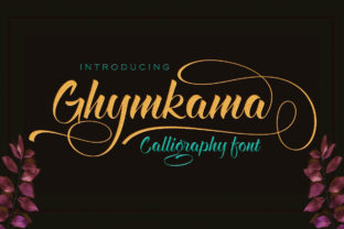 Ghymkama: An Elegant Script Font for Crafters