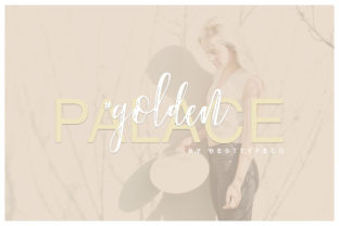 Golden Palace: A Handwritten Font for Editorial Design