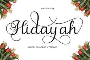 Hidayah: A Romantic Script Font for Branding