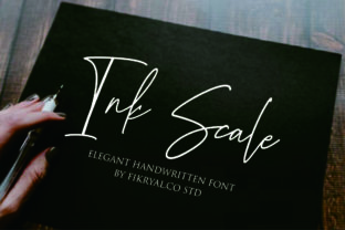 Ink Scale: The Modern Script Font for Brand Identity