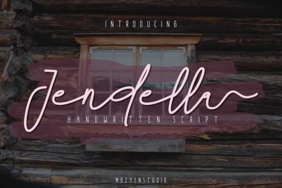 Jendella: A Vibrant Script Font for Authentic Branding
