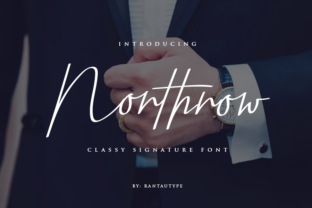 Northrow: A Charming Script Font for Web Design