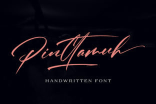 Pinttamuh: A Premium Script Font for Campaigns