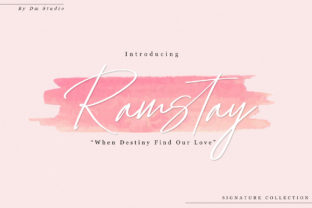 Ramstay: A Charming Script Font for Web Design