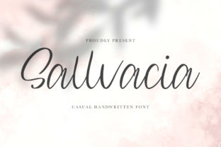 Sallvacia: The Premium Script Font for Campaigns