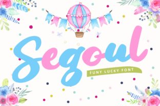 Segoul: A Playful Script Font for Branding