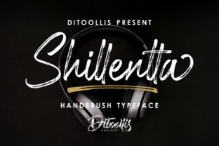 Shillentta: A Dynamic Script Font for Editorial Design