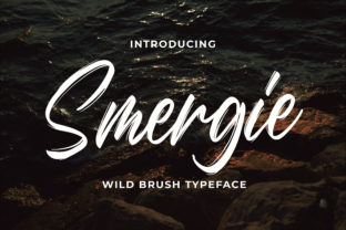 Smergie: A Bold Script Font for Modern Web Design