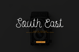 South East: A Bold Script Font for Modern Editorial Design