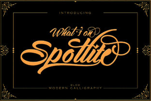 Spotlite Bold: An Elegant Font for Formal Branding