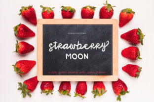 Strawberry Moon: A Sweet Script Font for Web Design