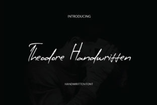 Theodore: A Handwritten Font for Editorial Elegance