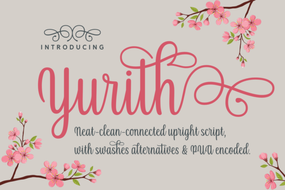 Yurith: A Sweet Script Font for Brand Identity